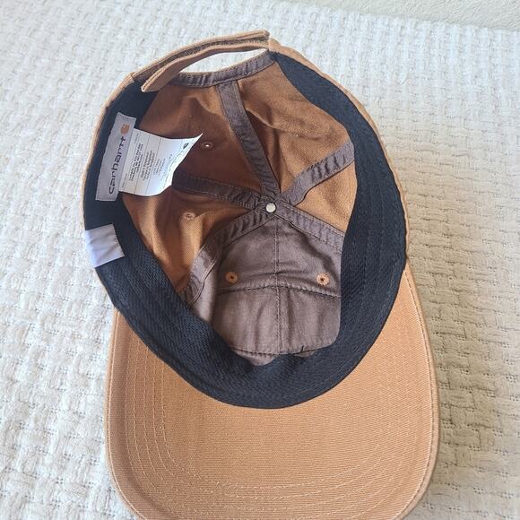 Carhartt Brown 100% Cotton Cap Hat One Size Fits Most - Picture 9 of 12